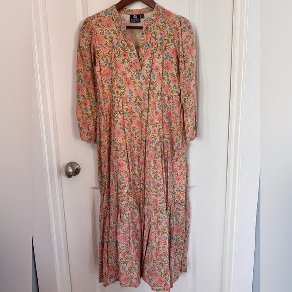 Madison Mathews Dresses & Skirts - Madison Matthews Floral Midi